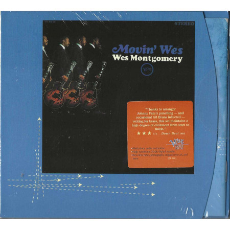 Wes Montgomery CD Movin' Wes / Verve Records – 5214332 Sigillato