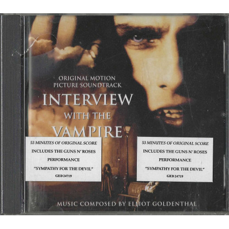 Elliot Goldenthal CD Interview With The Vampire - Original Soundtrack / Geffen Records – GED 24719 Sigillato