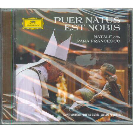 Various CD Natale Con Papa Francesco Puer Natus Est Nobis Grammophon Sigillato