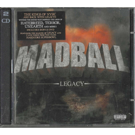 Madball CD/DVD Legacy / Roadrunner Records – RR 81288 Sigillato