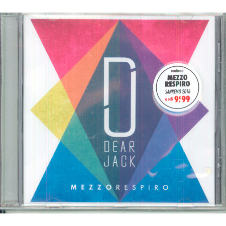 Dear Jack CD Mezzo Respiro / Baraonda – BRD160001 Sigillato