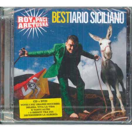 Roy Paci & Aretuska CD Bestiario Siciliano / Etnagigante 0602517873254 Sigillato