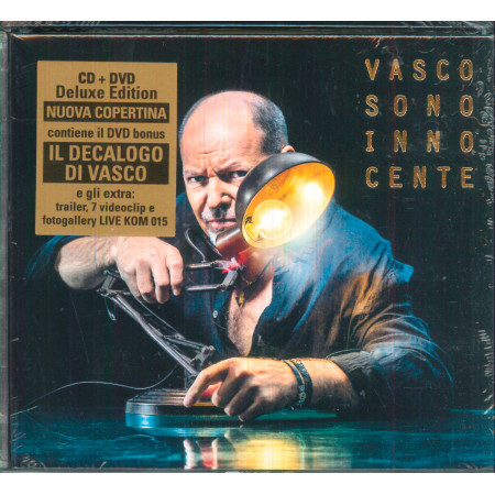 Vasco Rossi CD DVD Sono Innocente / Capitol Music – 0602547667533 Sigillato