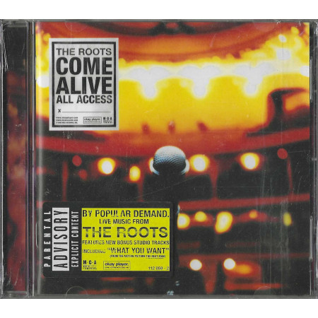 The Roots CD The Roots Come Alive / MCA Records – 1120592 Sigillato