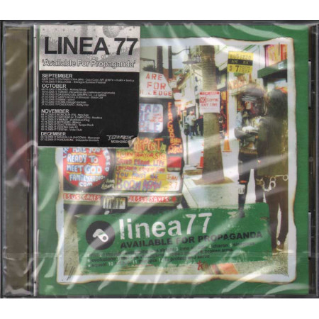 Linea 77 CD Available For Propaganda / Earache ‎Sigillato 5055006529517
