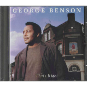 George Benson CD That's Right / GRP – GRP 98242 Sigillato George Benson CD That's Right / GRP – GRP 98242 Sigillato