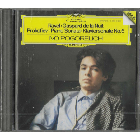 Ravel, Ivo Pogorelich CD Gaspard De La Nuit Klaviersonate 6 - 4133632 Sigillato