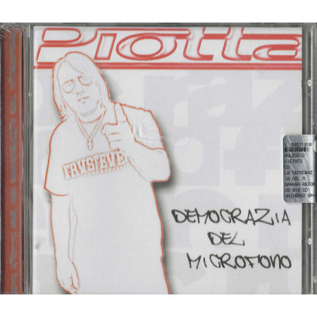 Piotta CD Democrazia Del Microfono / Banana Records – US 010/CD Sigillato
