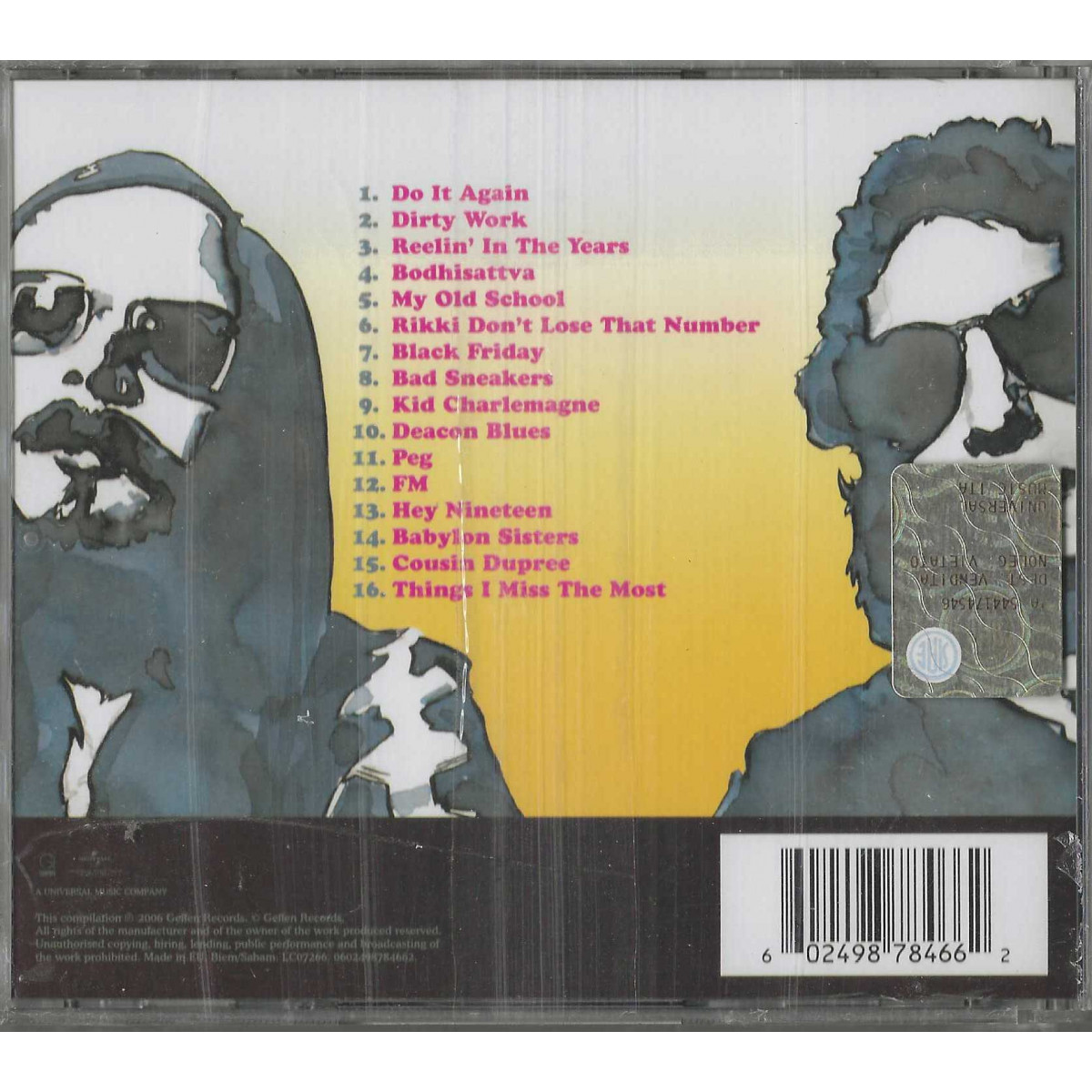 Steely Dan CD The Definitive Collection / Geffen – 0602498784662