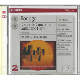 Rodrigo CD Complete Concertos For Guitar And Harp / Philips – 4622962 Sigillato Rodrigo CD Complete Concertos For Guitar And Harp / Philips – 4622962 Sigillato