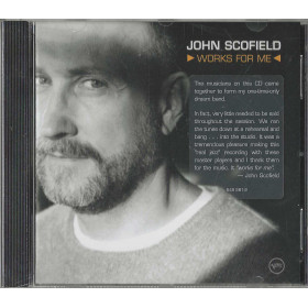 John Scofield CD Works For Me / Verve Records – 5492812 Sigillato John Scofield CD Works For Me / Verve Records – 5492812 Sigillato
