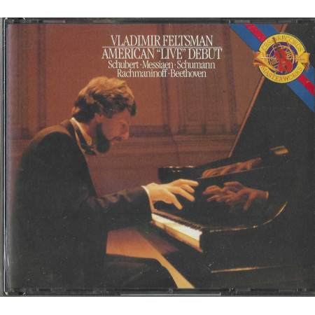Vladimir Feltsman CD American "Live" Debut / CBS – M2X 44589 Sigillato