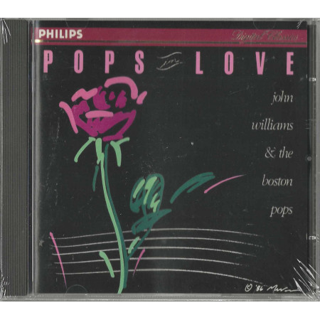 John Williams & The Boston Pops  CD Pops In Love / Philips – 4163612 Sigillato