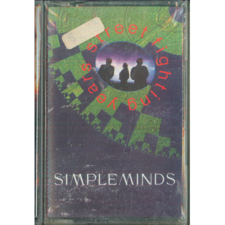Simple Minds MC7 Cassette Street Fighting Years / Virgin – MINDSC1 Sigillata