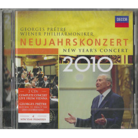 Georges Prêtre, Wiener Philharmoniker CD New Year's Concert 2010 / Sigillato Georges Prêtre, Wiener Philharmoniker CD New Year's Concert 2010 / Sigillato