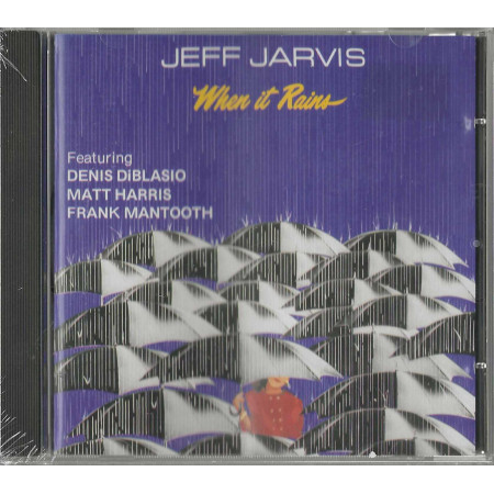 Jeff Jarvis CD When It Rains / Optimism Incorporated – OP CD3227 Sigillato