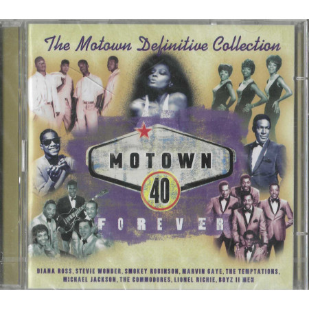 Various CD Motown 40 Forever / Motown – 5309112 Sigillato