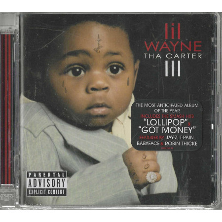 Lil Wayne CD Tha Carter III / Universal Motown – 0602517655188 Sigillato