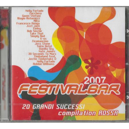 Various  CD Festivalbar 2007 - Compilation Rossa  / Universal – 5300589 Sigillato