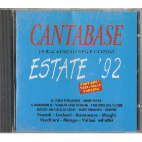 Various CD Cantabase: Estate '92 / Mille Suoni -CDOR 9287  Sigillato Various CD Cantabase: Estate '92 / Mille Suoni -CDOR 9287  Sigillato