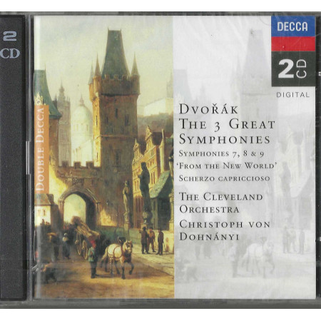 Dvořák, Dohnányi CD The 3 Great Symphonies / Decca – 4521822 Sigillato