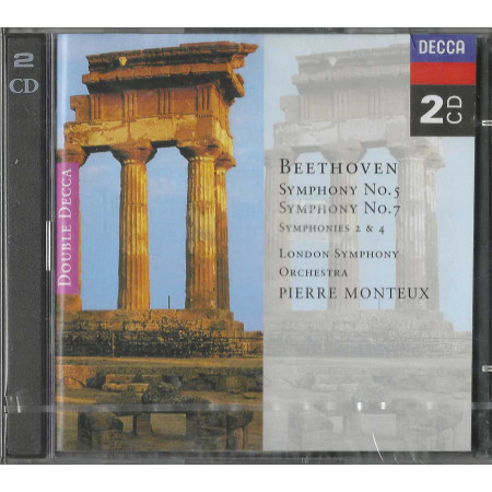 Beethoven, Monteux CD Symphony N. 5-7-2-4 / London  – 4434792 Sigillato
