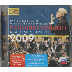 Barenboim, Wiener Philharmoniker CD New Year's Concert 2009 / 4781133 Sigillato Barenboim, Wiener Philharmoniker CD New Year's Concert 2009 / 4781133 Sigillato