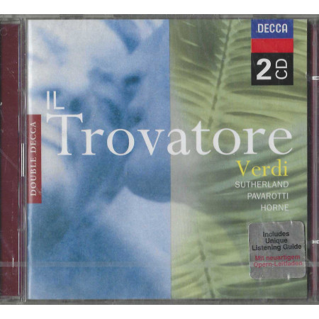 Verdi, Sutherland, Pavarotti, Horne CD Il Trovatore / Decca – 4607352 Sigillato
