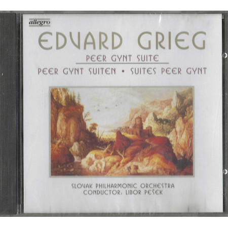 Grieg, Slovak Phil, Orchestra, Pešek CD Peer Gynt Suite / Allegro – 21021 Sigillato