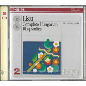 Liszt, Campanella CD Complete Hungarian Rhapsodies / Decca – 4383712 Sigillato Liszt, Campanella CD Complete Hungarian Rhapsodies / Decca – 4383712 Sigillato