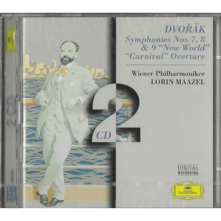 Dvořák, Maazel CD Symphonies Nos. 7, 8 & 9 / Deutsche – 4531242 Sigillato