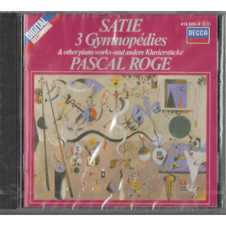 Satie, Roge CD 3 Gymnopédies & Other Piano Works / Decca – 4102202 Sigillato