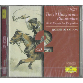 Liszt, Szidon CD The 19 Hungarian Rhapsodies / Deutsche – 4530342 Sigillato Liszt, Szidon CD The 19 Hungarian Rhapsodies / Deutsche – 4530342 Sigillato