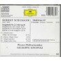 Schumann, Sinopoli CD Symphonie No. 2 - Manfred-Ouvertüre / 4108632 Sigillato