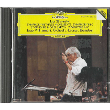 Stravinsky, Bernstein CD Symphony In 3 Movements - Symphony In C / Sigillato