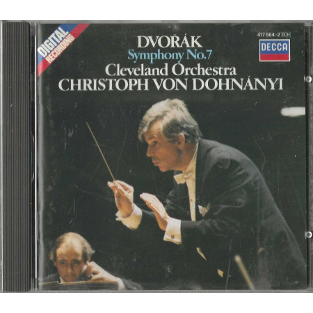 Dvořák, Cleveland Orchestra, Dohnányi CD  Symphony No.7 / Decca – 4175642 Nuovo