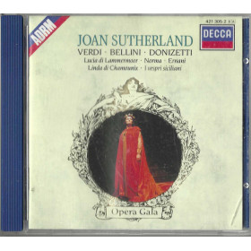 Joan Sutherland CD  Verdi Bellini Donizetti / Decca – 4213052 Nuovo Joan Sutherland CD  Verdi Bellini Donizetti / Decca – 4213052 Nuovo