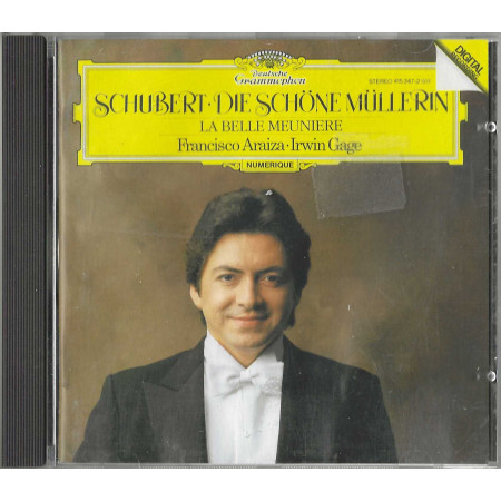 Schubert, Müller, Araiza, Gage CD Die Schöne Müllerin  / Deutsche – 4153472 Nuovo