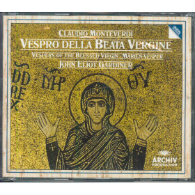 Claudio Monteverdi , Gardine CD Vespro Della Beata Vergine / Archiv Sigillato Claudio Monteverdi , Gardine CD Vespro Della Beata Vergine / Archiv Sigillato