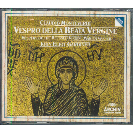 Claudio Monteverdi , Gardine CD Vespro Della Beata Vergine / Archiv Sigillato