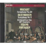 Frans Brüggen CD Mozart / Beethoven Symphony No. 2 & 39 / 4223892 Nuovo