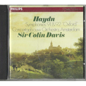 Haydn, Concertgebouw Orchestra, Davis CD  Symphonies 91 & 92 / 410392 Nuovo Haydn, Concertgebouw Orchestra, Davis CD  Symphonies 91 & 92 / 410392 Nuovo