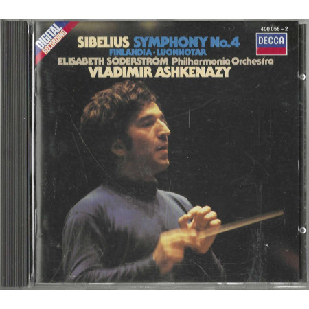 Sibelius, Soderstrom, Ashkenazy  CD Symphony No. 4 - Finlandia  / Nuovo