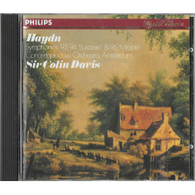 Haydn, Davis CD Symphonies Surprise  93 - 94 & Miracle 96 / 4128712 Nuovo Haydn, Davis CD Symphonies Surprise  93 - 94 & Miracle 96 / 4128712 Nuovo