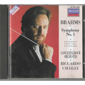 Brahms, Chailly CD Symphony No. 1 / Decca – 4212952 Nuovo Brahms, Chailly CD Symphony No. 1 / Decca – 4212952 Nuovo