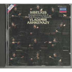 Sibelius, Ashkenazy CD Symphonies 3 & 6 / Decca – 4142672 Nuovo Sibelius, Ashkenazy CD Symphonies 3 & 6 / Decca – 4142672 Nuovo