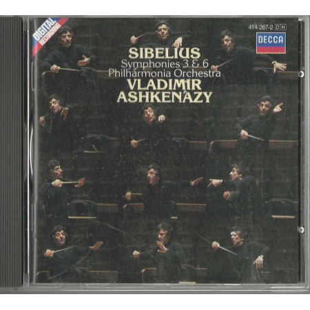 Sibelius, Ashkenazy CD Symphonies 3 & 6 / Decca – 4142672 Nuovo