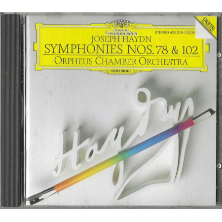 Haydn, Orpheus Chamber Orchestra CD Symphonies Nos. 78 & 102 / 4292182 Nuovo