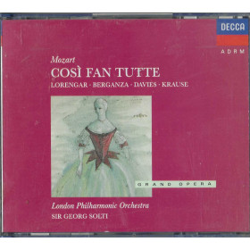 Mozart, Lorengar, Berganza, Davies, Krause, Solti CD Così Fan Tutte / Nuovo Mozart, Lorengar, Berganza, Davies, Krause, Solti CD Così Fan Tutte / Nuovo