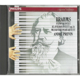 Brahms, Previn, Musikvereinsquartett CD Piano Quintet Op. 34 / Philips – 4126082 Nuovo Brahms, Previn, Musikvereinsquartett CD Piano Quintet Op. 34 / Philips – 4126082 Nuovo